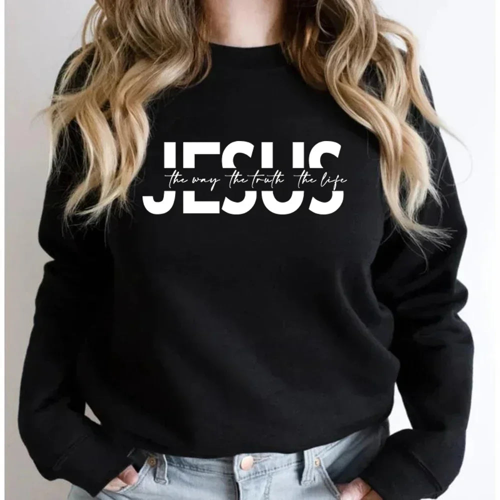 Jesus The Way The Truth The Life  Christian Hoodie