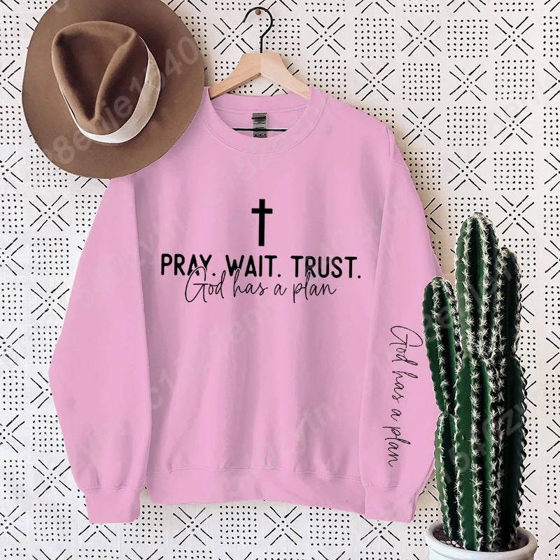 Uplifting Christian Quote Crewneck Sweatshirt,