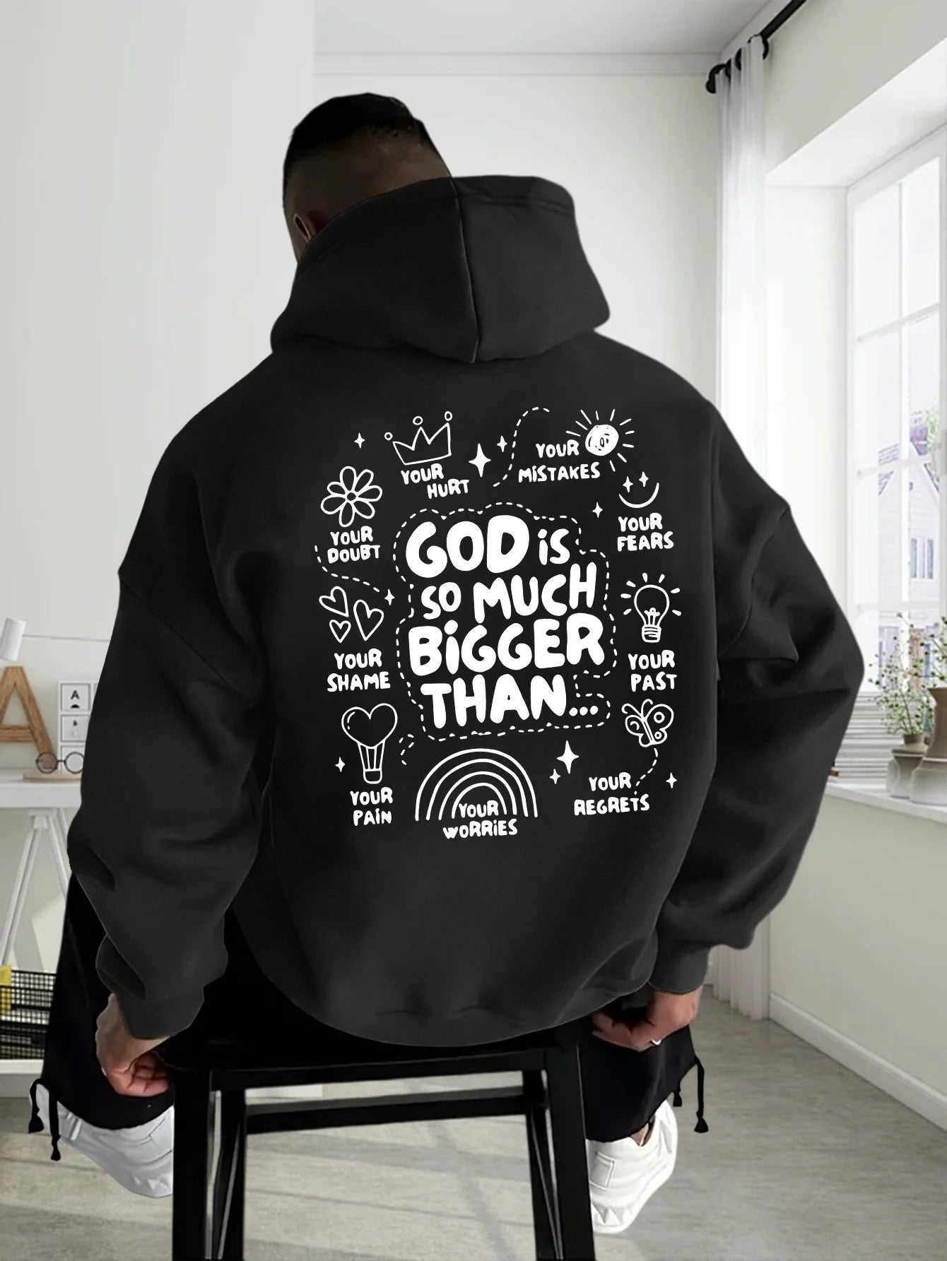 God Is So Much Bigger Than Graphic Hoodie