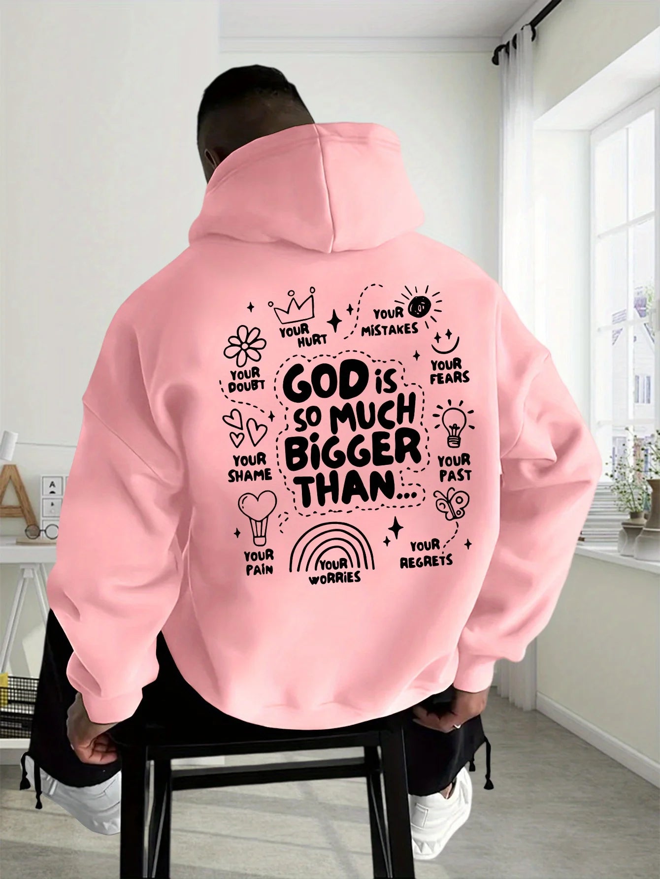God Is So Much Bigger Than Graphic Hoodie