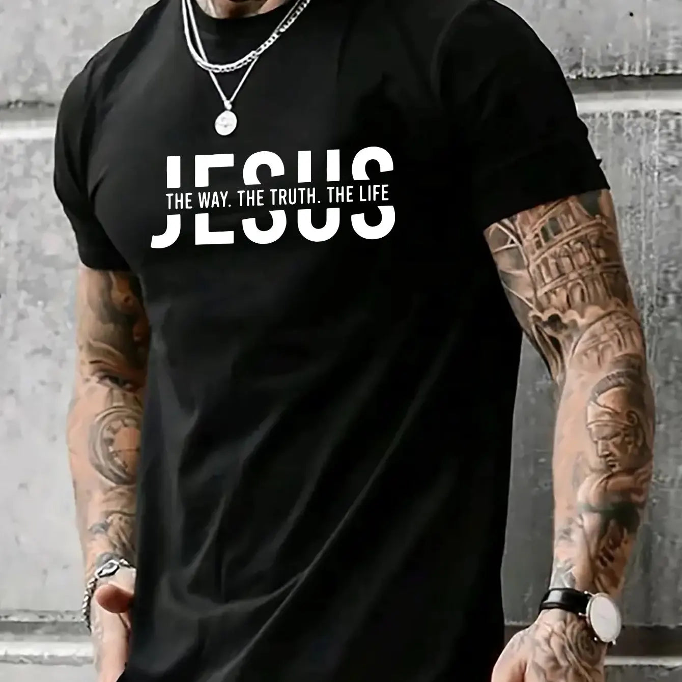 Jesus is the Way, truth, life T-shirt