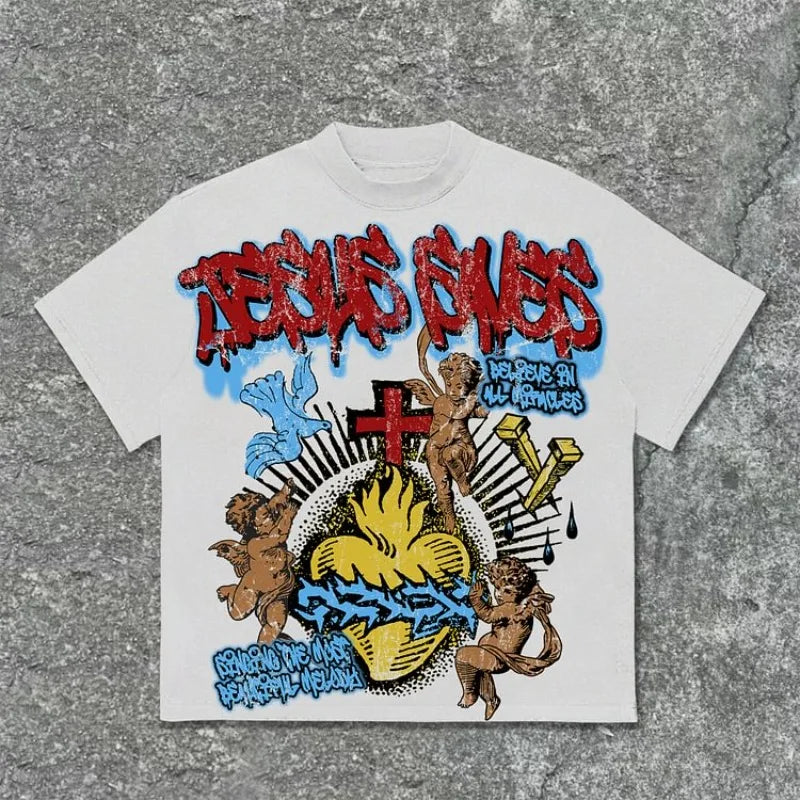 Vintage Jesus Saves t-shirt