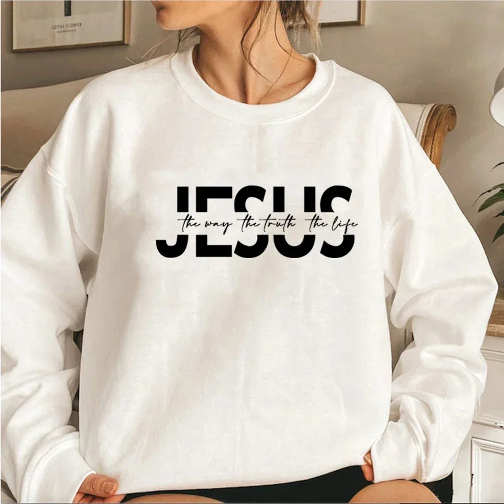 Jesus The Way The Truth The Life  Christian Hoodie