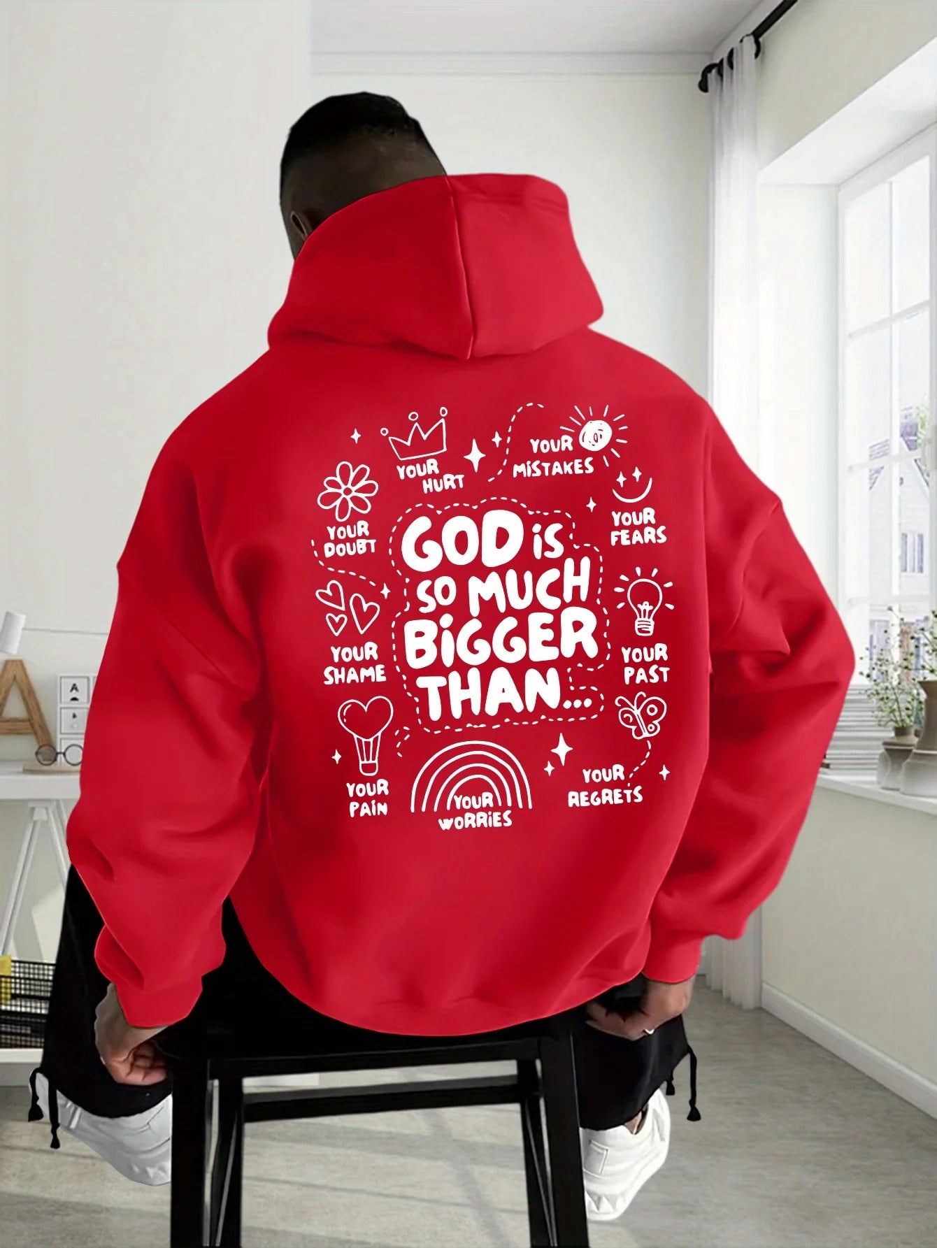 God Is So Much Bigger Than Graphic Hoodie