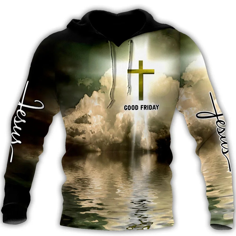the Lion of Judah Men's 3D printed Hoodies