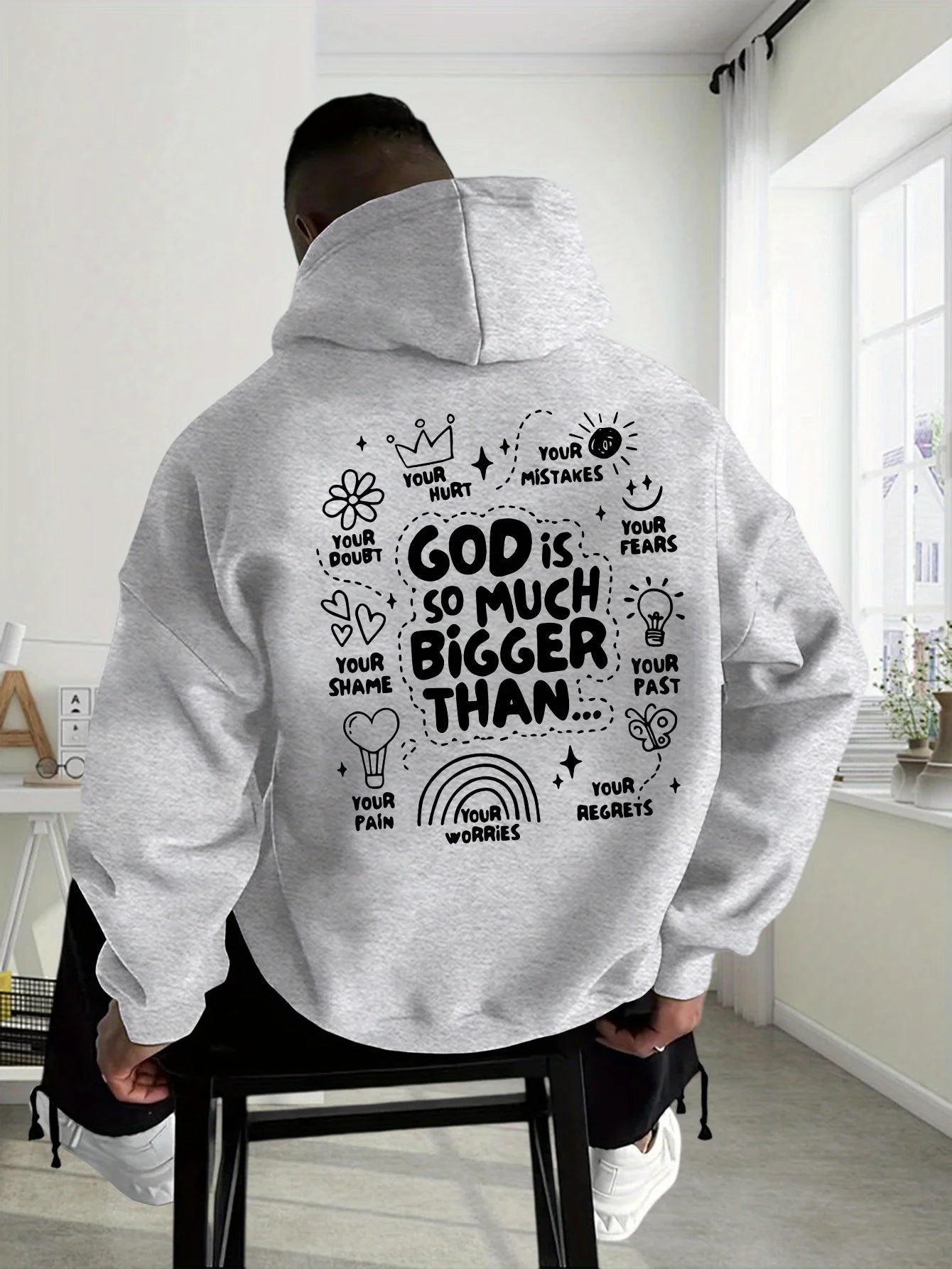 God Is So Much Bigger Than Graphic Hoodie