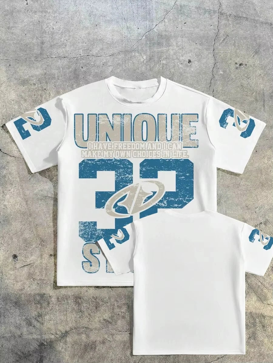 Hot Selling Men Printed Jesus' Last Supper T-Shirt Round Neck Jersey Short Sleeved Style Top Informal Gothic Retro Hip-Hop Style