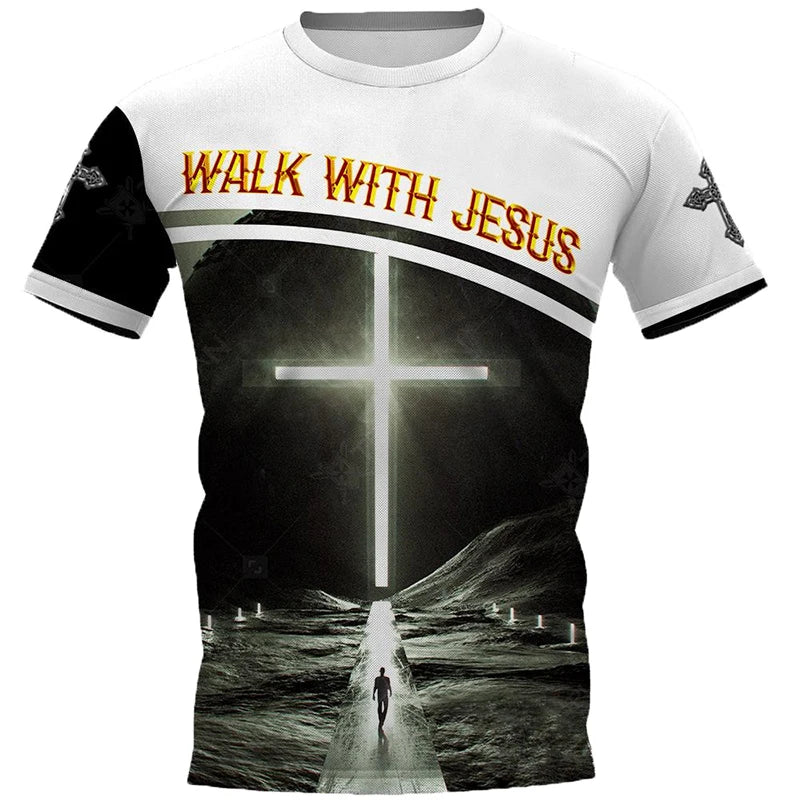 Jesus Christ 3Dprinted Casual Street wear