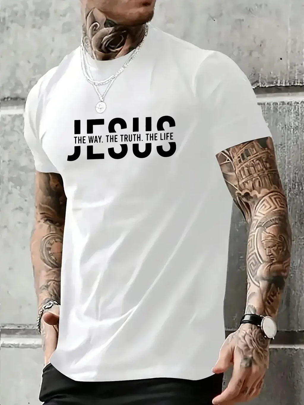 Jesus is the Way, truth, life T-shirt
