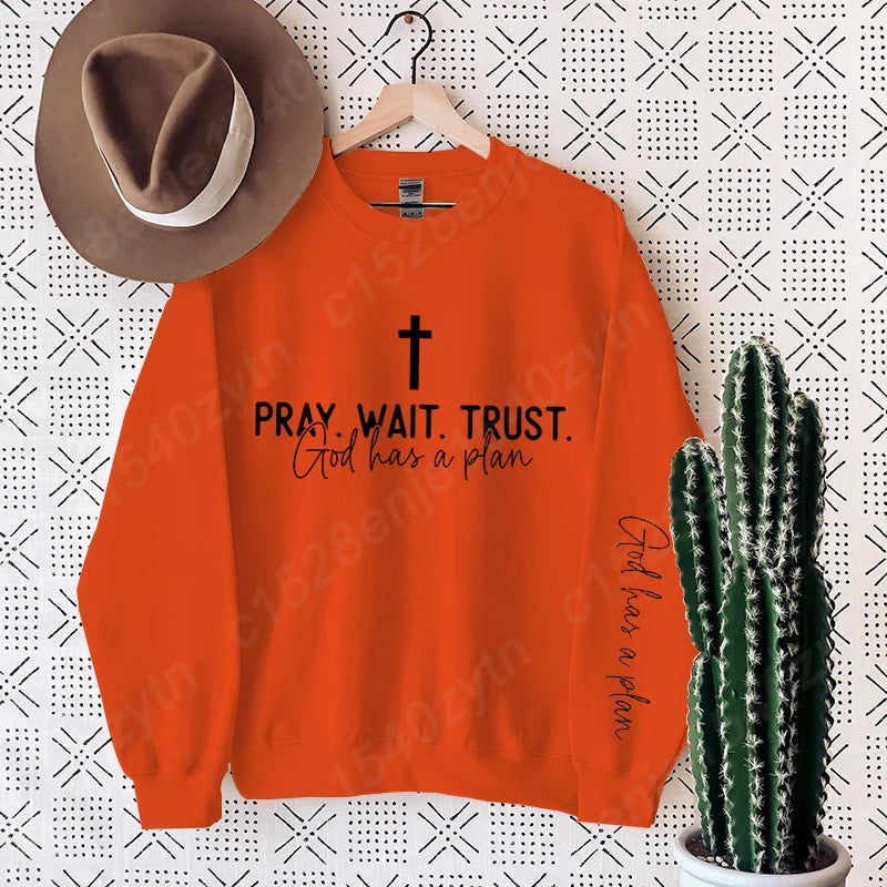 Uplifting Christian Quote Crewneck Sweatshirt,