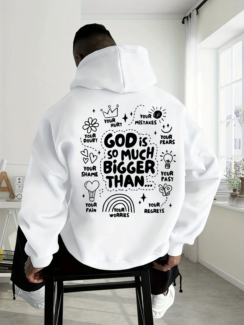 God Is So Much Bigger Than Graphic Hoodie